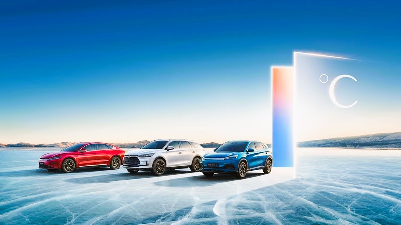 BYD reduz emissões de CO₂ na atmosfera