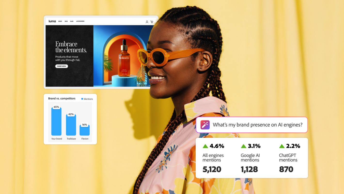Novo Adobe LLM Optimizer permite a visibilidade da marca na era da IA