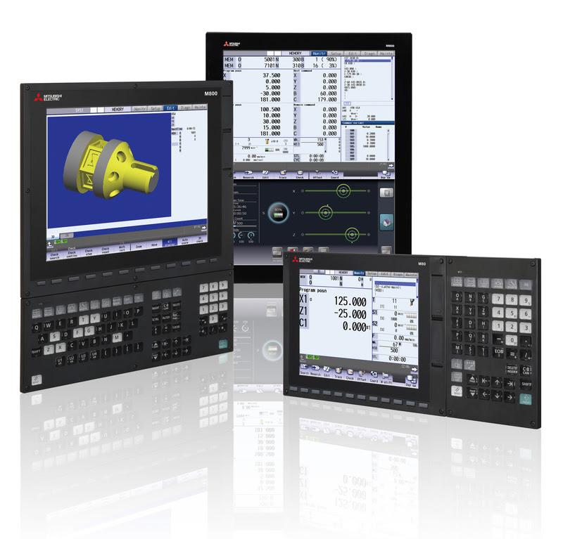 Nova linha M8V de CNC da Mitsubishi Electric eleva os padrões de eficiência