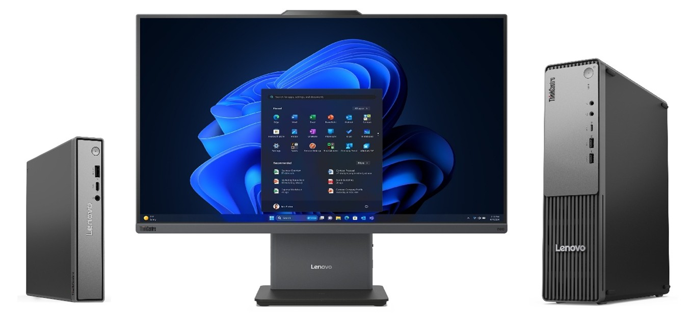 Lenovo apresenta novos desktops ThinkCentre com processadores AMD Ryzen