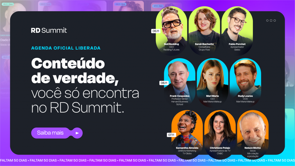 RD Summit 2025 anuncia agenda com 300 especialistas e conteúdo que influencia o futuro do setor
