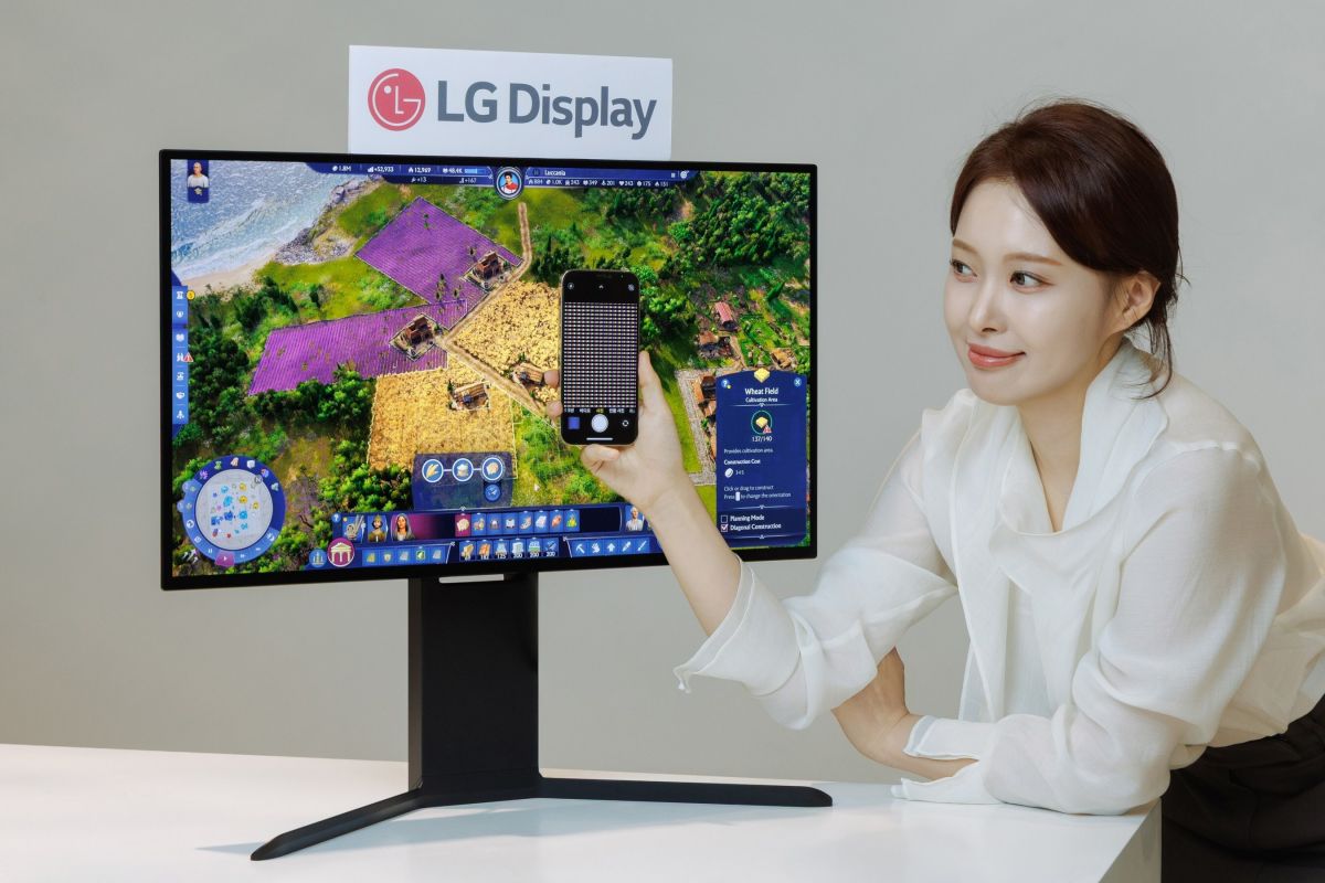 LG Display revela o primeiro painel OLED de faixa RGB de 240Hz do mundo