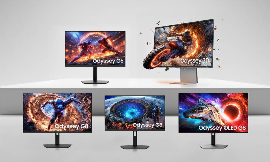 Samsung revela nova linha de monitores gamer Odyssey com recursos inéditos