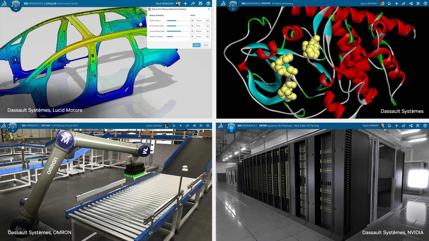 Dassault Systèmes desenvolve plataforma industrial de IA com a Nvidia