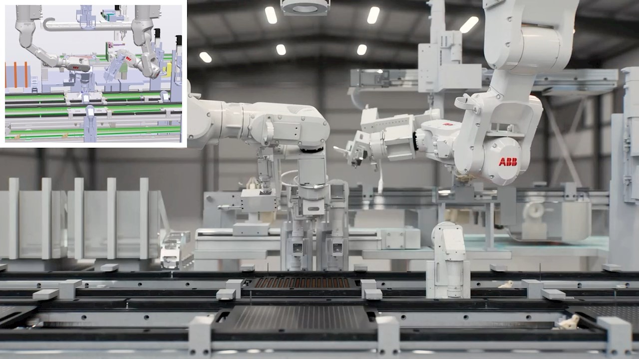 ABB Robotics faz parceria com a Nvidia para levar IA física à indústria em escala
