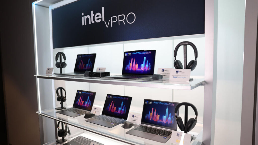 Processadores Intel Core Ultra Série 3 com Intel vPro impulsiona novos PCs comerciais