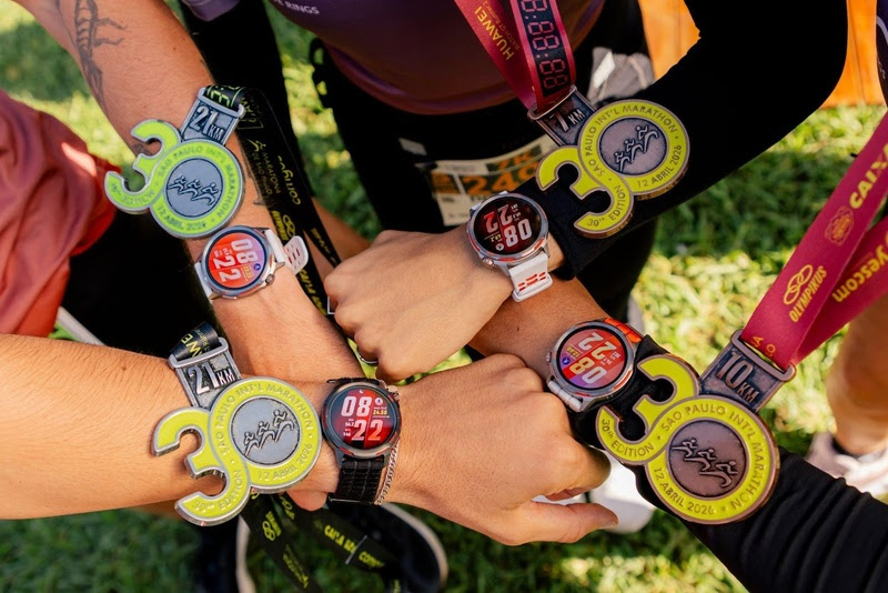 Huawei Watch GT Runner 2 inova em hardware para monitoramento de maratonistas