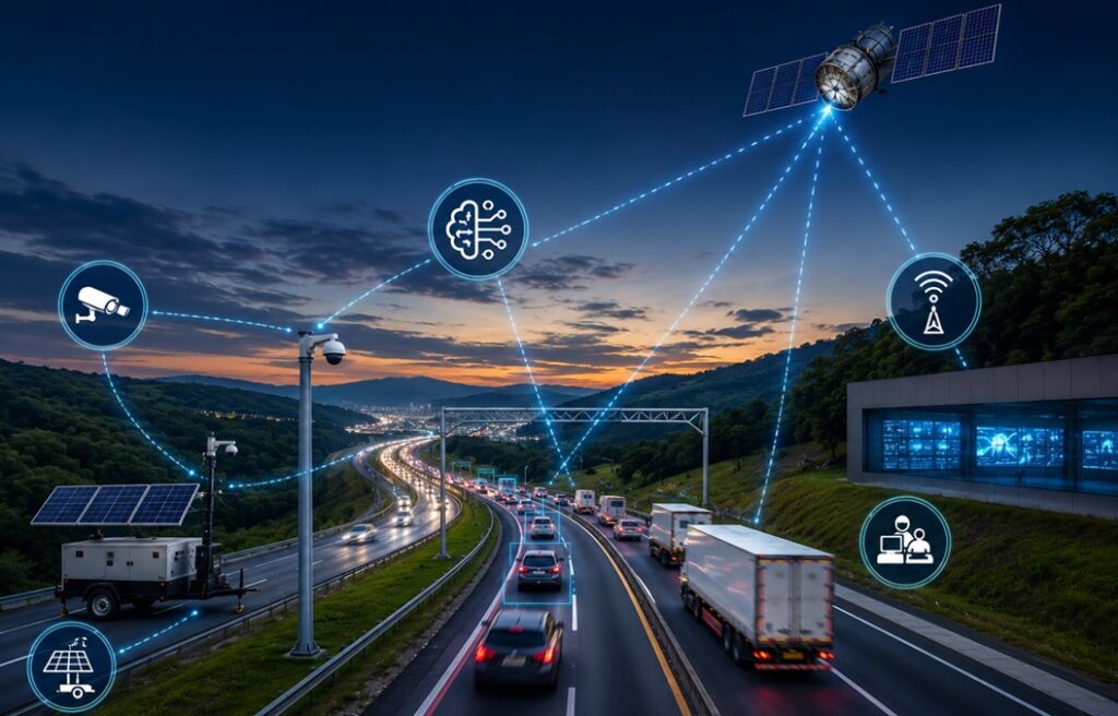 Comunicação via satélite acelera avanço das rodovias inteligentes no Brasil