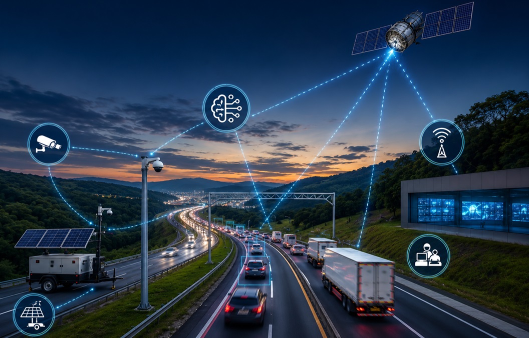 Comunicação via satélite acelera avanço das rodovias inteligentes no Brasil